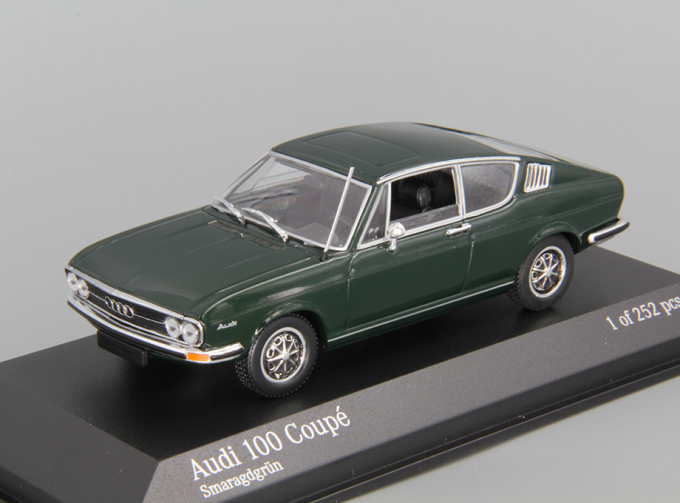 AUDI 100 Coupe S (1969), dark green