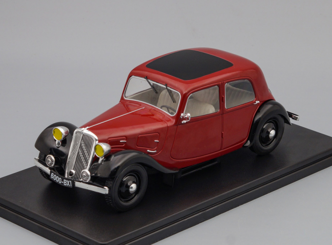 CITROEN Traction 7A 1934, maroon / black