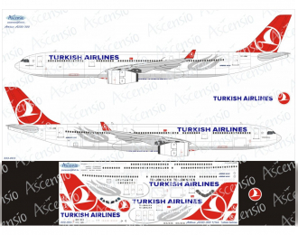 Декаль на самолёт Airbu A330-300 (Turkish Airlines)