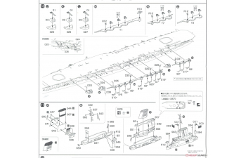 Сборная модель IJN Aircraft Carrier Taiho (Wood Deck)