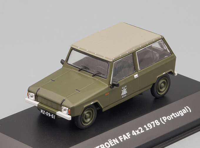 CITROEN FAF 4x2 Portugal (1978), olive