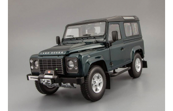 LAND ROVER Defender 90, antree green with black roof