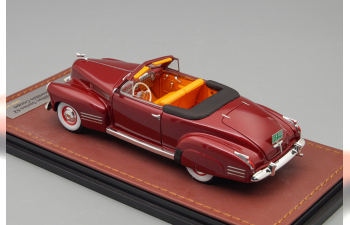 CADILLAC Series 62 Convertible Coupe (открытый) 1941 Metallic Red