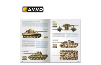 Как раскрашивать немецкие танки середины Второй мировой войны (ФЕВРАЛЬ 1943 - СЕНТЯБРЬ 1944) (на двух языках) / How to Paint Mid WWII German Tanks (FEB 1943 - SEP 1944) (Bilingual)