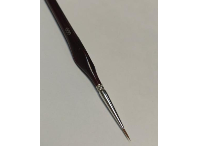 Профессиональная элитная кисть (соболь) №000