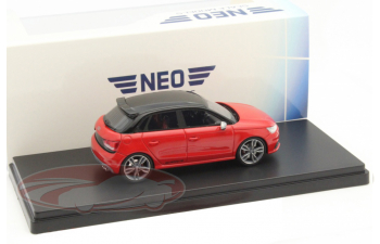 AUDI S1 Sportback (5 дверей) (2014), red / black