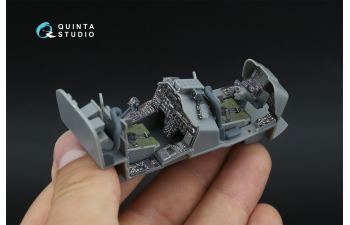 3D Декаль интерьера кабины AH-1W (Trumpeter) (с 3D-печатными деталями)