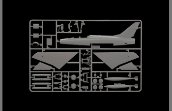 Сборная модель Самолет F-100F SUPER SABRE