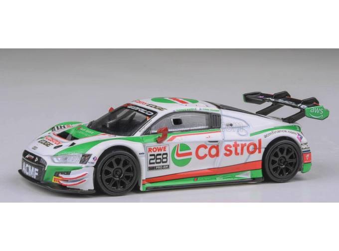 AUDI R8 LMS GT3 EVOII Team BRM Castrol №268 GTWC Australia LHD Thomas Randle - Mark Rosser (2026), white / green