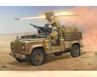 Сборная модель Автомобиль Land Rover WMIK w/ MILAN ATGM