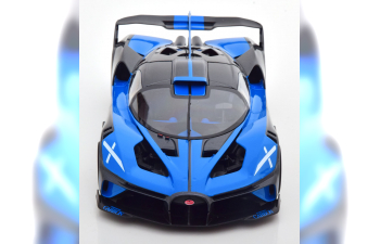 BUGATTI Bolide (2020), blau/graumetallic