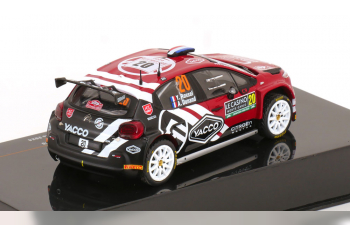 CITROEN C3 Rally2 Team Aec Dg Sport №20 8th Rally Montecarlo (2024) Yohan Rossel - Arnaud Dunand, Red Black White