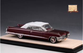 CADILLAC Series 62 Convertible (закрытый) 1962 Burgundy Metallic