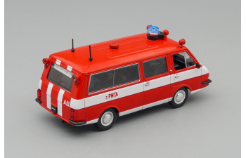 РАФ 22034 АШ пожарный, Автомобиль на службе 12, красный
