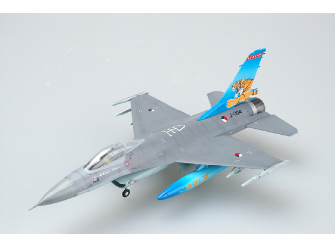 Lockheed F-16A Fighting Falcon Display Model RNLAF #J-004 Kleine Brogel AB Belgium NATO Tiger Meet 1991