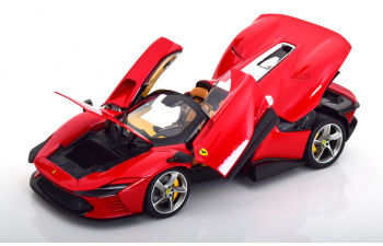 FERRARI Daytona Sp3 Closed Roof (2022), Rosso Corsa 322 - Red