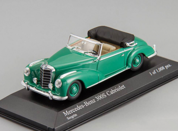 MERCEDES-BENZ 300S Cabriolet W188 (1954), green