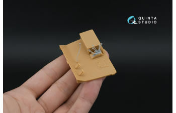 3D Декаль интерьера кабины КрАЗ-255Б (HobbyBoss) (с 3D-печатными деталями)