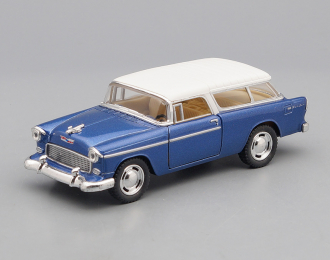 CHEVROLET Nomad (1955), blue / white