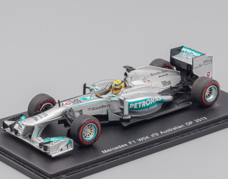 MERCEDES-BENZ No9 Australian GP Nico Rosberg F1 (2013), silver