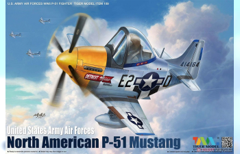 Сборная модель United States Army Air Forces North American P-51 Mustang