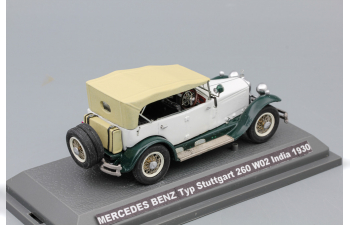 MERCEDES-BENZ Typ Stuttgart 260 W02 India (1930), green / white