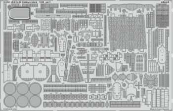 Полный набор фототравления USS CV-10 Yorktown