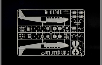 Сборная модель JUNKERS Ju-52/3m Military Airplane 1935