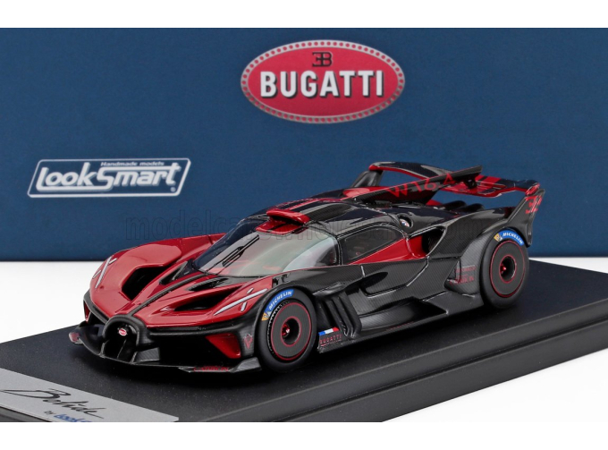BUGATTI Bolide W16.4 8.0 Four-turbo 1850hp 500km/h (2024), Italian Red