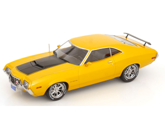 FORD Gran Torino Sport Coupe (1972), yellow/black