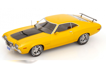 FORD Gran Torino Sport Coupe (1972), yellow/black