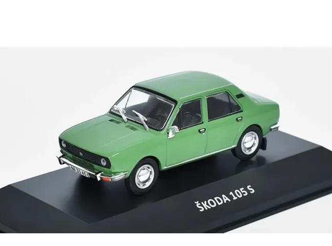 SKODA 105 S (1978), green