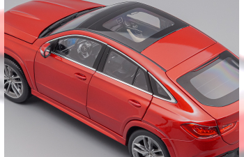 MERCEDES-BENZ GLE Coupe AMG Style 2020 C167, red metallic