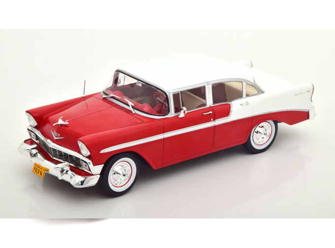 CHEVROLET Bel Air, red white