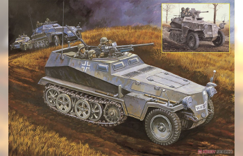 Сборная модель Sd.Kfz.250 Ausf.A SCHUETZENPANZERWAGEN (2 IN 1)
