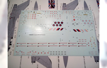 Декаль для Tornado ADV (F.3) low/high-viz stencils