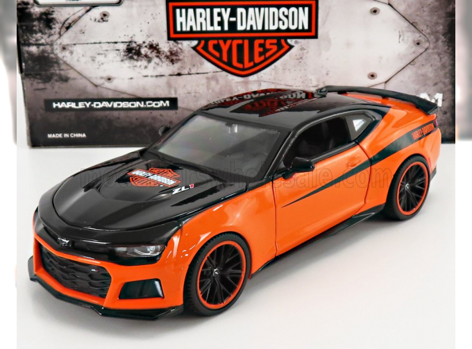 CHEVROLET Camaro Zl1 Custom Harley Davidson (2017), Orange Black