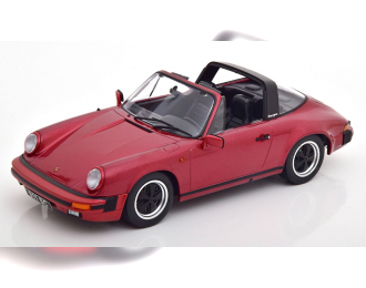 PORSCHE 911 SC Targa with Hardtop (1983), red metallic