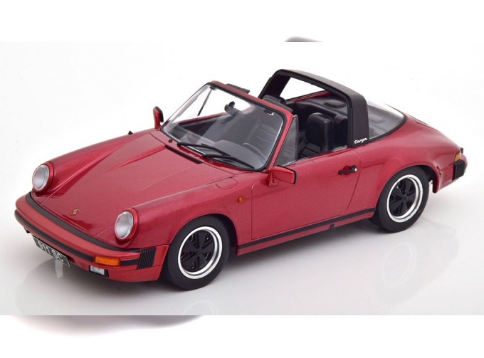 PORSCHE 911 SC Targa with Hardtop (1983), red metallic