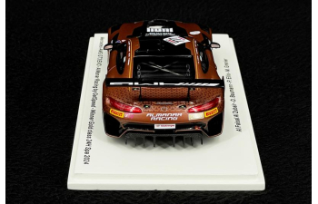 MERCEDES-BENZ Amg Gt3 Evo 6.2l V8 Team Almanar Getspeed Racing №777 Winner Gold Class 24h Spa (2024) Al Faisal Al Zubair - Dominik Baumann - Philip Ellis - Mikael Grenier, Brown Black