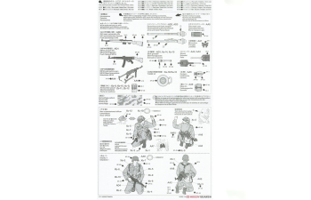 Сборная модель German Infantry Set (Late WWII)