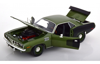 PLYMOUTH Hemi Cuda (1971), green metallic