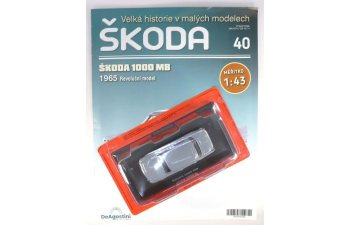 SKODA 1000 MB (1965), grey
