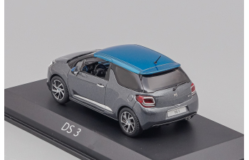 CITROËN DS3 (2014), grey / emeraude