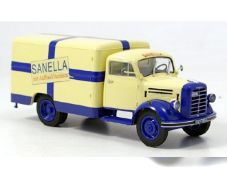 BORGWARD B 2500 Kastenwagen "Sanella", кремовый с синим