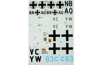 Сборная модель Praga E-241 Luftwaffe