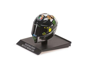 MINI HELMET Valentino Rossi MotoGP Misano (2016)