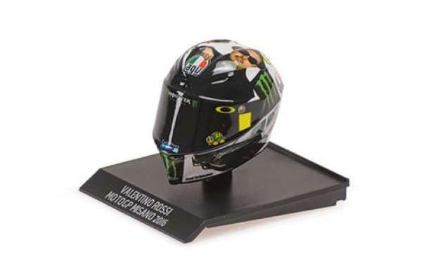 MINI HELMET Valentino Rossi MotoGP Misano (2016)