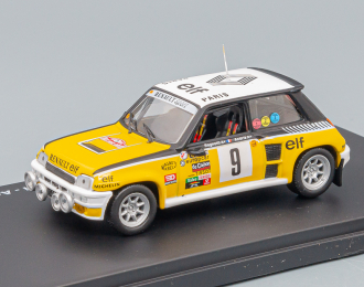 RENAULT R5 Turbo N9 Winner Rally Montecarlo (1981) J.Ragnotti - J.M.Andrie, Yellow White Black