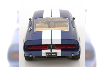 FORD Mustang Shelby GT500 (1967), blue metallic/white